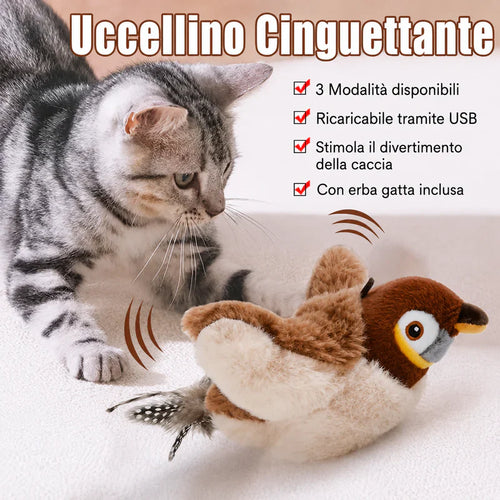 Uccello Svolazzante - Gioco Autonomo per Animali